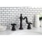 Kingston Brass KS1975PKX Duchess Widespread Bathroom Faucet W/ Brass Pop-Up, Bronze KS1975PKX - alternate 2